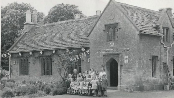 Old Photograph of Schoolhouse